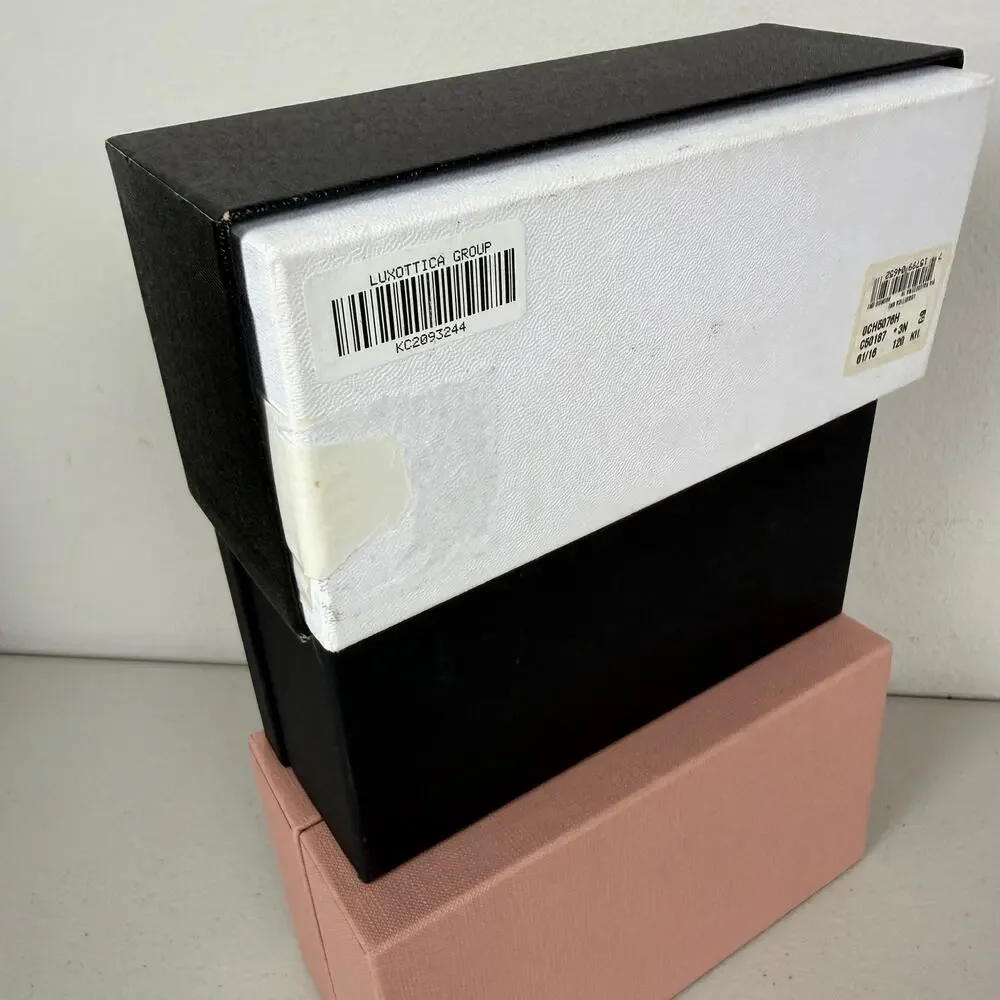 Designer Sunglasses Boxes Chanel Dior Miu Miu Lot of 3 Display Box